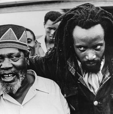 Prime Minister Jomo Kenyatta with Field Marshal Mwariama